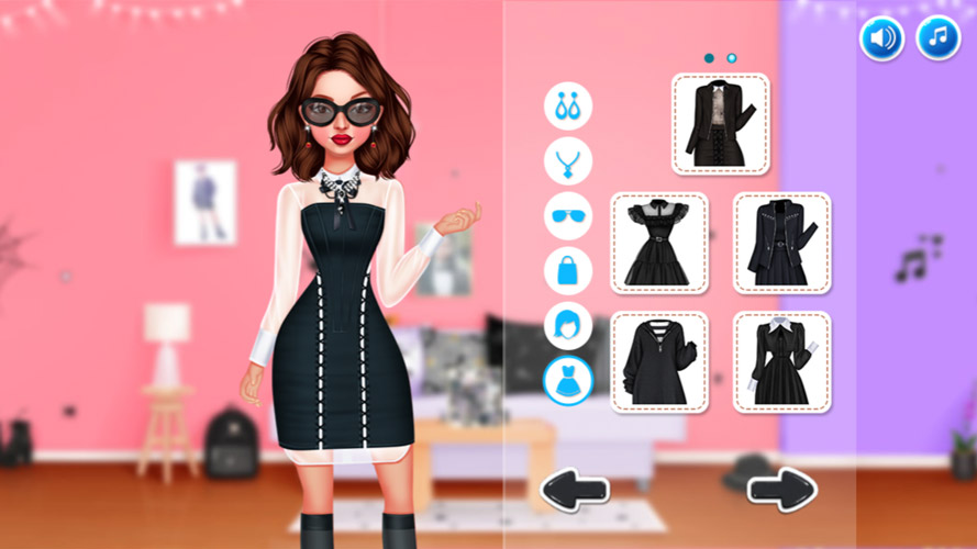 Có rất nhiều trang phục khác nhau cho bạn sáng tạo phong cách.