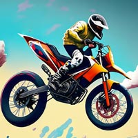 Đua moto biểu diễn 3D