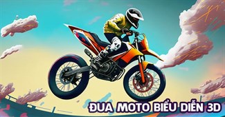 Đua moto biểu diễn 3D
