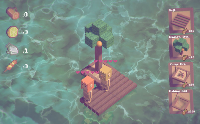 Bạn sẽ tham gia với 2 nhân vật, cẩn thận với trái tim trên đầu, nếu hết nhân vật đó sẽ chết.