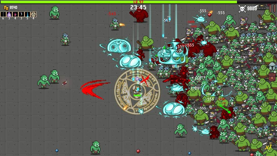 Hãy cẩn thận, càng về sau kẻ địch sẽ càng đông.