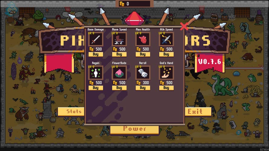 Có rất nhiều item hỗ trợ.