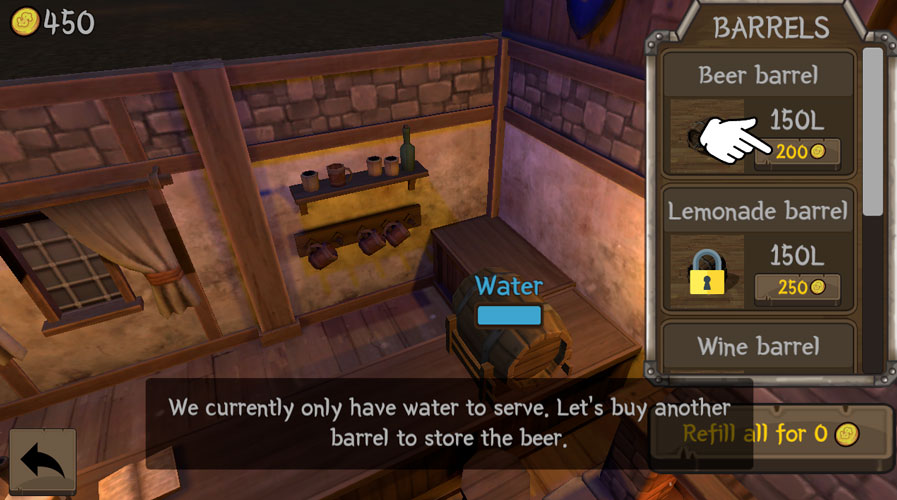 Hãy bán các loại rượu mới để được giá cao hơn.