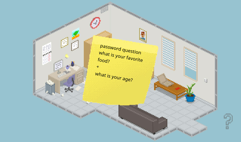 Luôn để ý các mảnh giấy ghi chú.