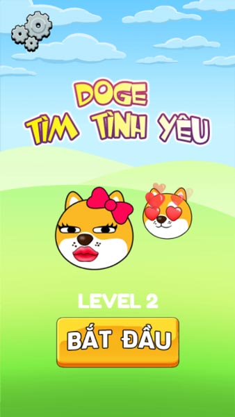 Chơi game Doge tìm tình yêu - GameVui