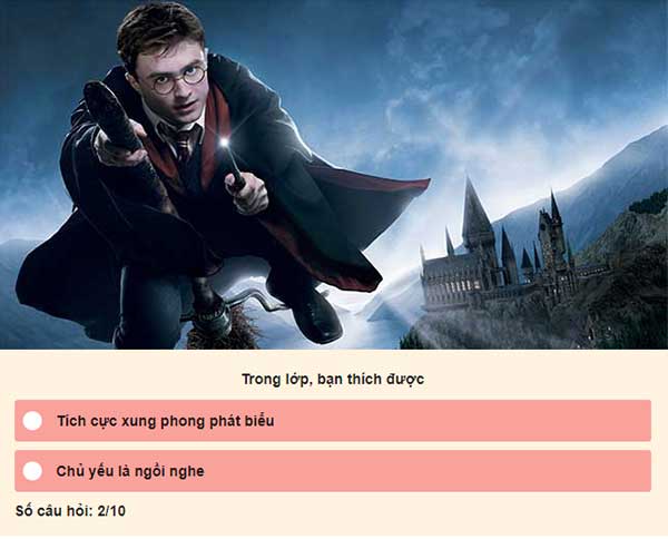 Chọn đáp án của bạn