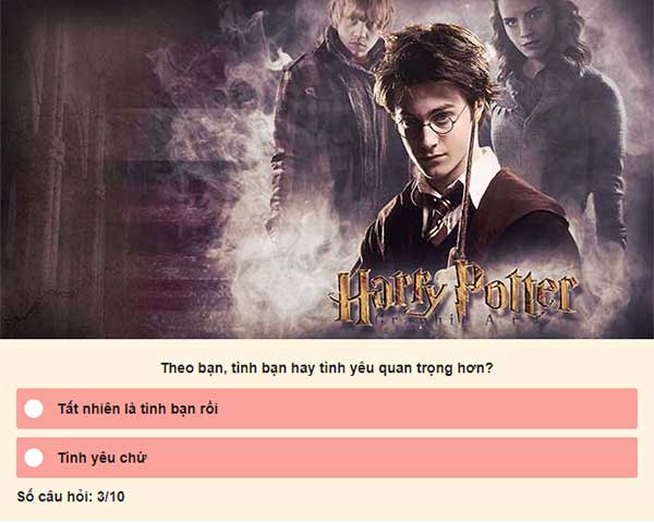 Chọn đáp án của bạn