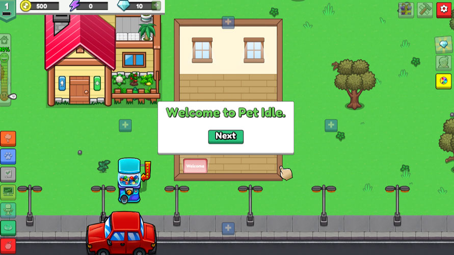 Chơi game Nuôi thú cưng Idle - GameVui.vn