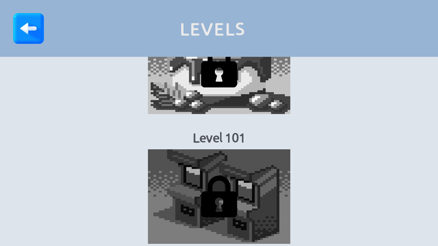 Game có tất cả 101 level cho bạn lựa chọn.