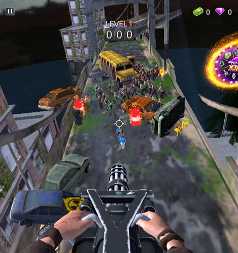 Chơi game Cuộc chiến Zombie 3D - GameVui