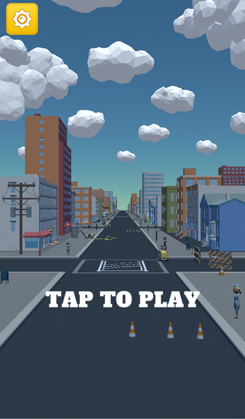 Chơi game Vẽ sơn đường phố - GameVui,vn