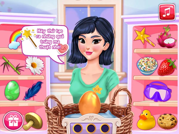 Bằng cách kết hợp 3 vật phẩm ngẫu nhiên