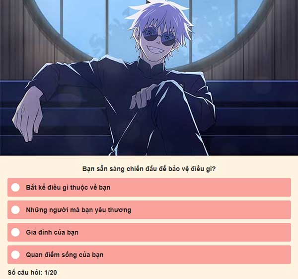 Chọn đáp án của bạn