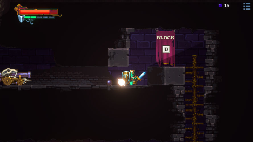 Dùng khiên để đỡ các đòn bắn pháo và tấn công của kẻ địch.