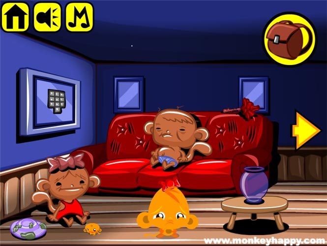 Chơi game Chú khỉ buồn 784 - GameVui.vn