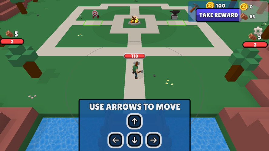 Chơi game Thế giới Blocky - GameVui.vn