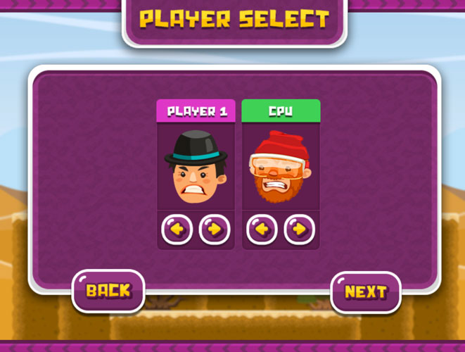 Có nhiều skin vui nhộn khác nhau.