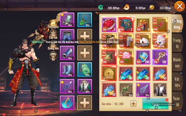 Phần thưởng trong túi