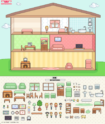 Chơi game Trang trí biệt thự - GameVui.vn