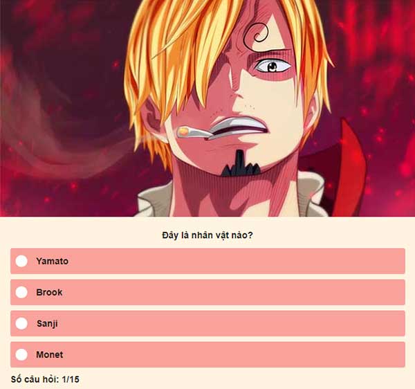 Chọn đáp án đúng