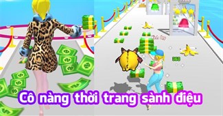 Cô nàng thời trang sành điệu