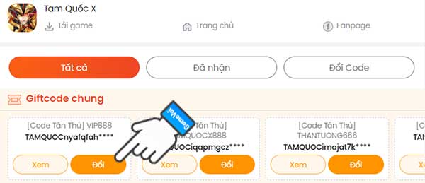 Đổi code