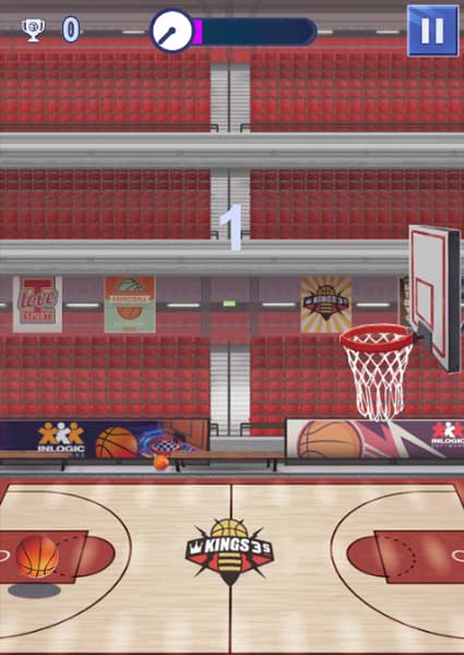 Hãy ném bóng vào rổ