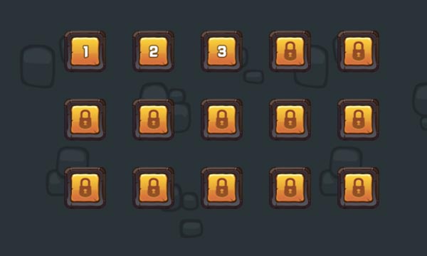 Có tất cả 15 level cấp độ để người chơi trải nghiệm