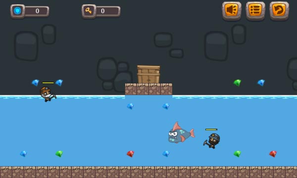 Tránh khỏi các loại quái vật, cạm bẫy có trên màn hình