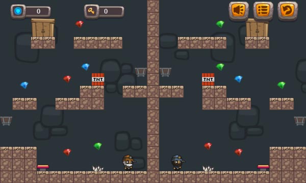 Tiếp tục chinh phục những cấp độ khác trong game Thợ mỏ phiêu lưu