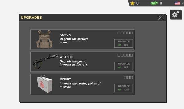 Các chỉ số sức mạnh của nhân vật và vũ khí