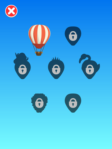 Có nhiều skin khinh khí cầu khác nhau.