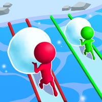 Stickman lăn cầu tuyết