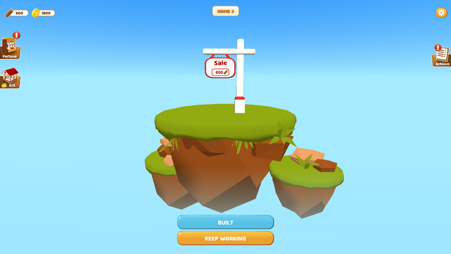 Có nhiều căn nhà với hình dáng khác nhau đợi bạn khám phá.