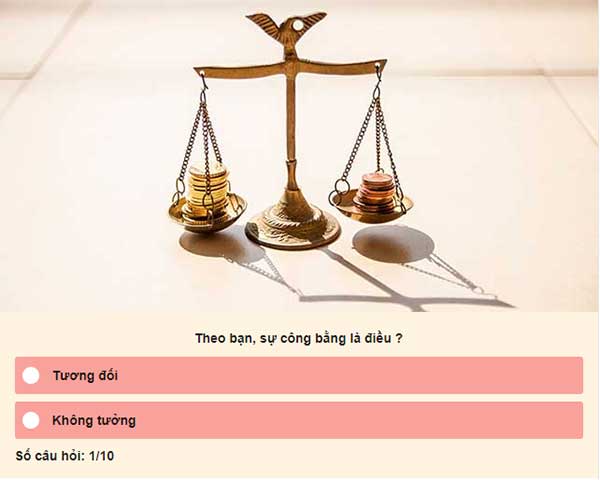 Chọn đáp án của bạn