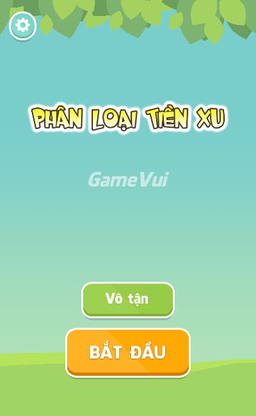 Chơi game Phân loại tiền xu - GameVui