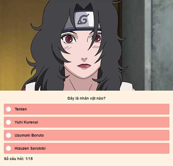 Chọn đáp án đúng