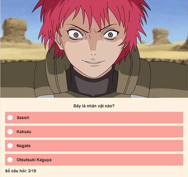 Chọn đáp án đúng