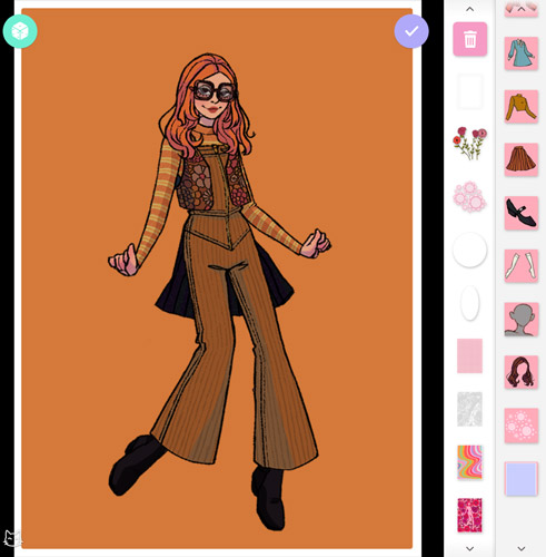 Chơi game Phong cách thời trang 60s- GameVui.vn