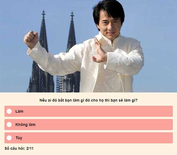 Chọn đáp án của bạn