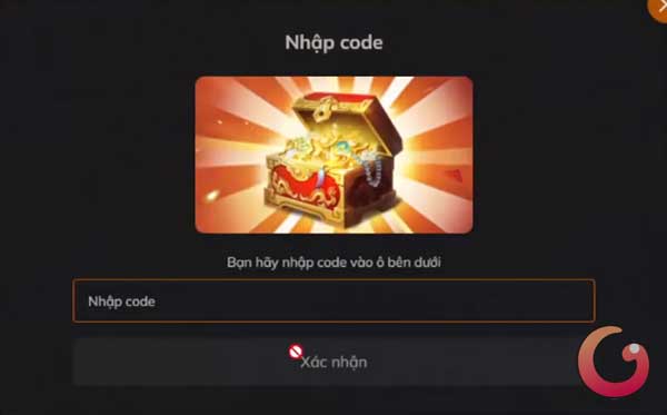 Nhập code