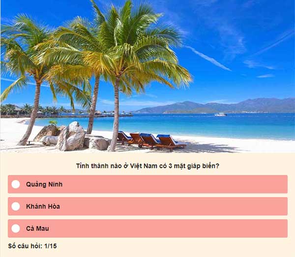 Chọn đáp án đúng