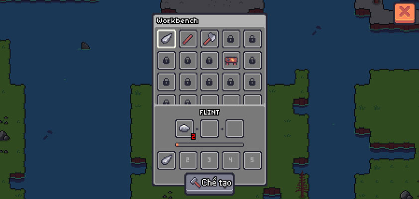 Chế tạo các đồ vật giúp sinh tồn.