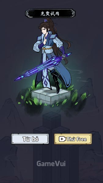 Nhận Skin võ hiệp đầu mỗi trận chiến đấu