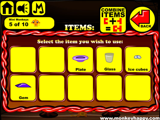 Sử dụng hoặc ghép các đồ vật với nhau.