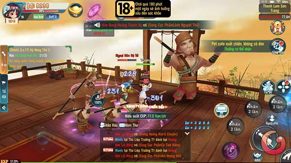 Hiệu ứng chiến đấu Hiệp Khách Chi Ca