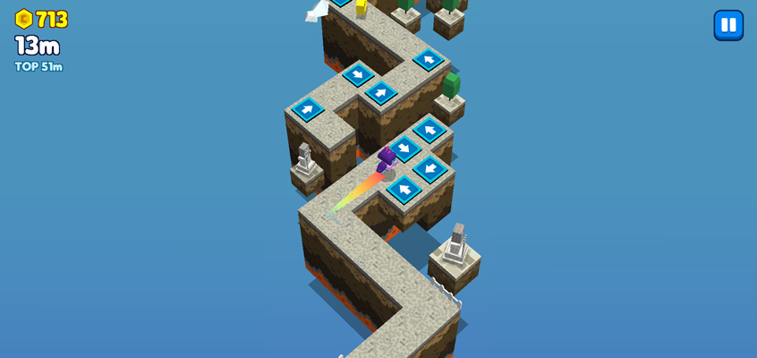 Đi càng xa độ khó sẽ càng cao.