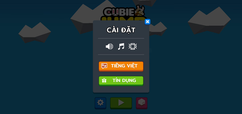 Bạn có thể chỉnh ngôn ngữ tiếng Việt trong phần cài đặt.