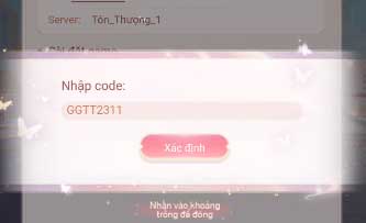 Nhập code