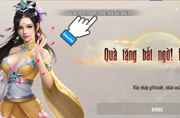 Quà đã nhận thành công